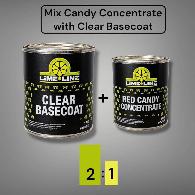 LiME LiNE 4 oz Transparent Candy Concentrate, Solvent base Automotive Paint (Blue Candy 4oz) - Image 4